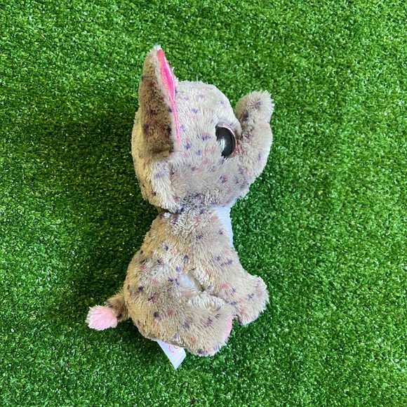TY The Beanie Boo's Collection SPECKS the Speckled Elephant Collectable Plush 7" - Picture 6 of 8